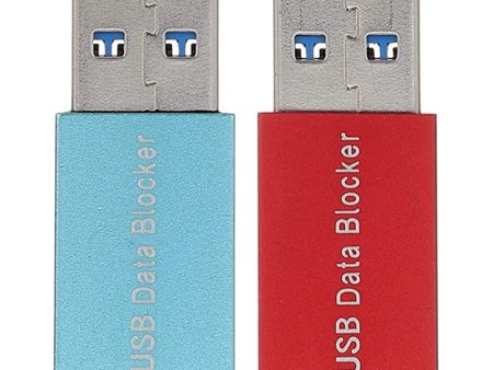 Osaladi 2 unidades USB Data Blocker Datos de Datos Volon de Datos Juice Jacking Prevención de Prevención Embalaje Deteriorado Supply