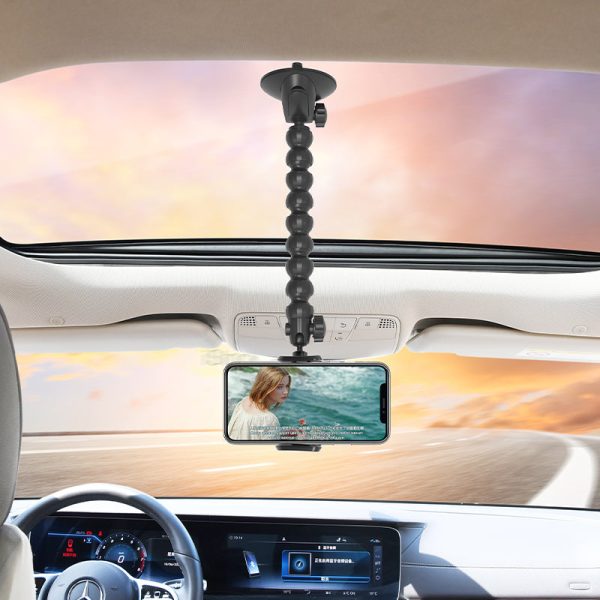 ZY-X2218 Size S Snake Shape Car Suction Cup Phone Bracket Dashboard Windshield Window Phone Holder Online Hot Sale