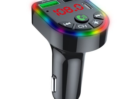 F20 Car Bluetooth FM Transmitter MP3 Player PD + Fast USB Charger Handsfree Car Kit Adapter on Sale