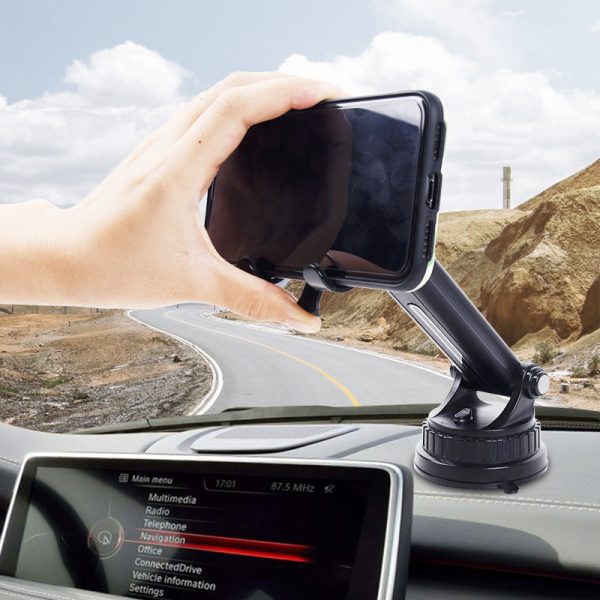 X227 Universal Car Dashboard Phone Holder 360-degree Adjustable Cell Phone Mount Stand with Clamp Online