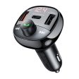 REMAX RCC331 LODI Series Multifunctional Car Charger 54.5W High Power 2 USB-A + 1 Type-C FM Radio Sale