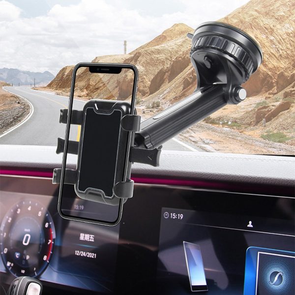 X227 Universal Car Dashboard Phone Holder 360-degree Adjustable Cell Phone Mount Stand with Clamp Online