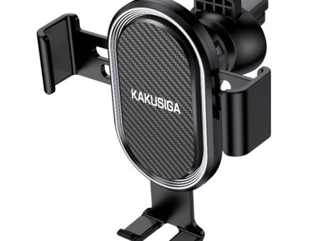 KAKUSIGA KSC-588A Yunqi Series Car Air Outlet Mobile Phone Holder ABS Rotatable Gravity Phone Bracket Sale