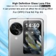 IMAK For Oppo Find N3 Flip 5G Tempered Glass Camera Lens Film with Rear Small Screen Protector Set Online now