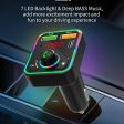 PDF3 PD   QC3.0 Fast Car Charger 7-Color Lights Hands-Free Bluetooth Calling MP3 Wireless Player Cheap